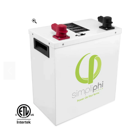 Simpliphi - PHI 3.8 24V Lithium Battery